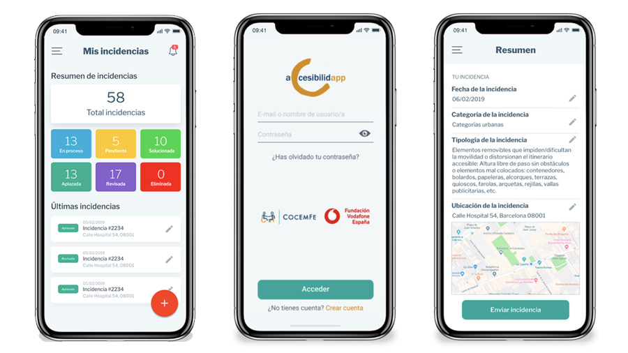 Comunica incidències relacionades amb l’accessibilitat a les ciutats, amb AccesibilidApp