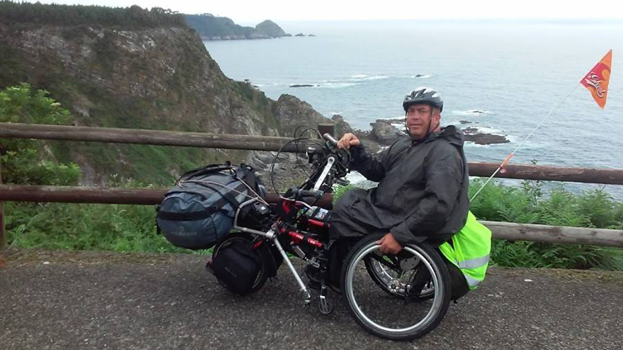 Islandia, la nueva aventura de Carlos en silla de ruedas y handbike para finales de verano