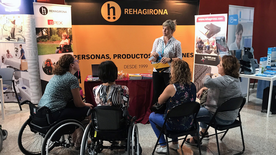 Numerosas visitas en el Congreso Paraplejia de Gran Canaria